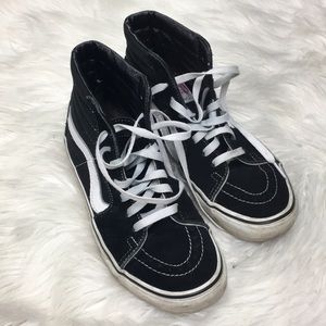 Vans high top skate shoes
